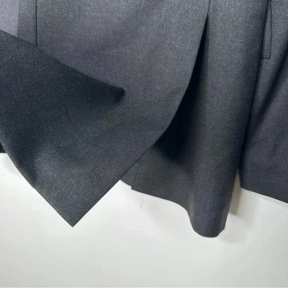J. Crew Grey Ludlow Italian Super 120’s Wool Two Button Blazer Sport Coat 36R